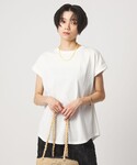 tシャツ 半袖 バックスリット プルオーバー ...の詳細画像3