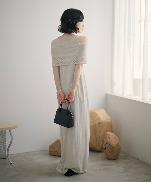 ワンピース multi way shawl set american sleeve dress /マルチウェイ
