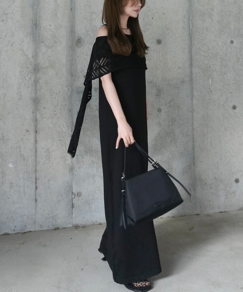 ワンピース multi way shawl set american sleeve dress /マルチウェイ