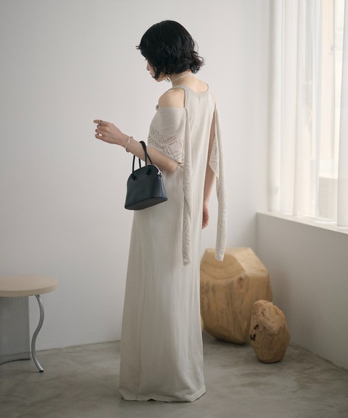ワンピース multi way shawl set american sleeve dress /マルチウェイ