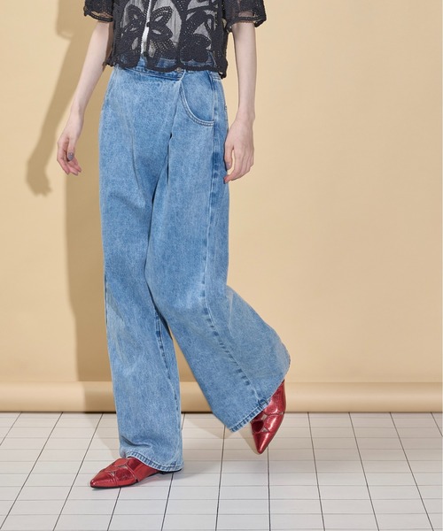 「THE YOn」 フラットサンダル 39 シルバー レディース_画像8