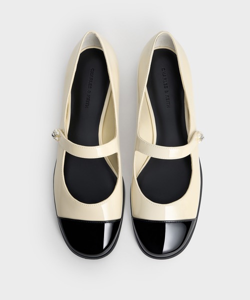 「CHARLES & KEITH」 シューズ 22.5cm ブラック系その他6 レディース_画像6