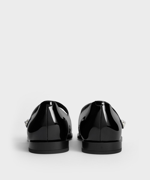 「CHARLES & KEITH」 シューズ 22.5cm ブラック系その他6 レディース_画像8