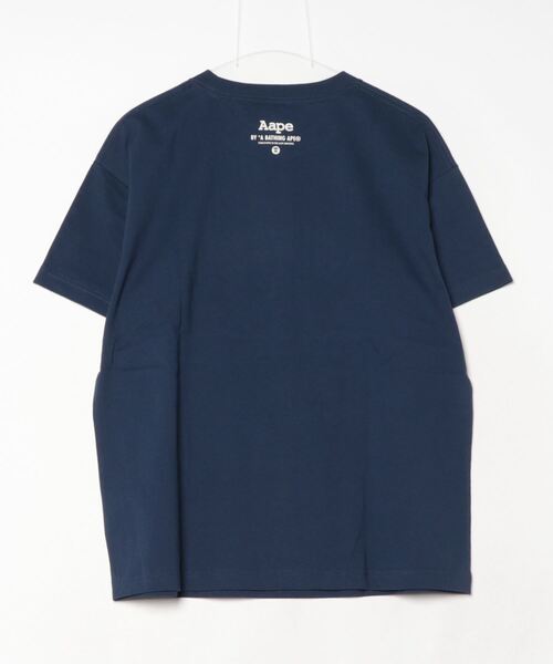 「AAPE BY A BATHING APE」 半袖Tシャツ SMALL アイボリー レディース_画像2