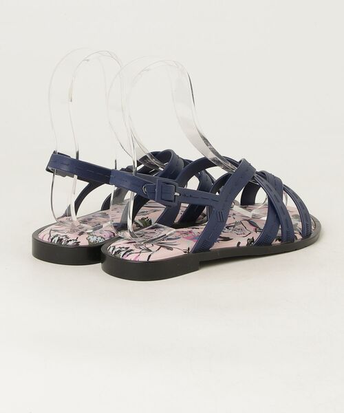 「melissa」 フラットサンダル 23cm ブルー レディース_画像2