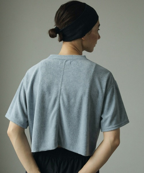 「anuke」 半袖Tシャツ FREE ブラック レディース_画像3
