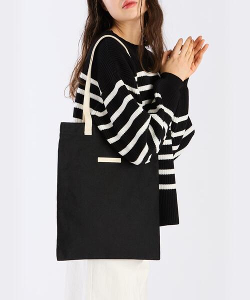 To b. by agnes 「To b.」 トートバッグ FREE ブラック レディース