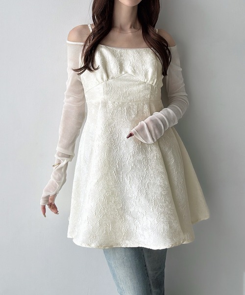 「Meiru」 キャミソールブラウス SMALL ブルー レディース_画像7