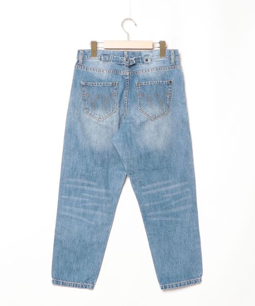 「mat quotidien」 デニムパンツ 1 ブルー レディース_画像2