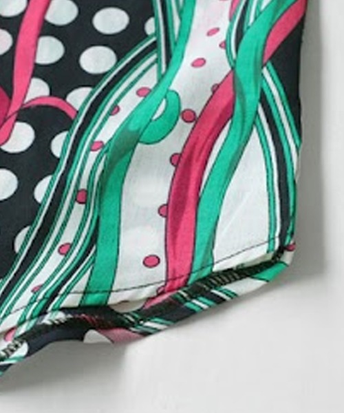 「antiqua」 長袖シャツ ONESIZE グリーン レディース_画像3