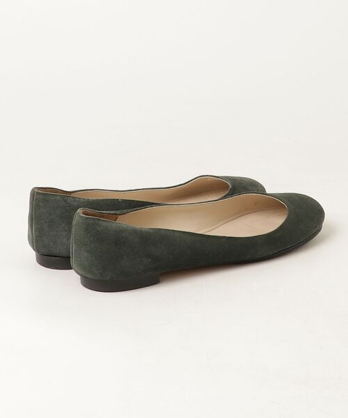 「Fabio Rusconi」 フラットパンプス 37 グリーン レディース_画像2