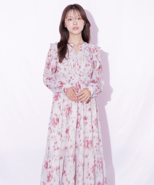 ワンピース レース切り替えフラワーワンピース | JILL by JILL STUART | 23