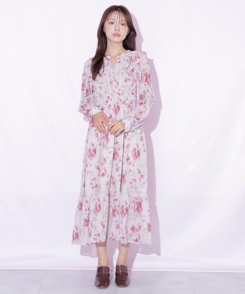 ワンピース レース切り替えフラワーワンピース | JILL by JILL STUART | 19