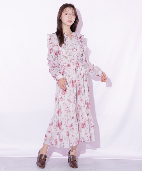 ワンピース レース切り替えフラワーワンピース | JILL by JILL STUART | 22