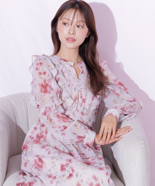 ワンピース レース切り替えフラワーワンピース | JILL by JILL STUART | 17