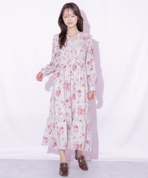 ワンピース レース切り替えフラワーワンピース | JILL by JILL STUART | 20
