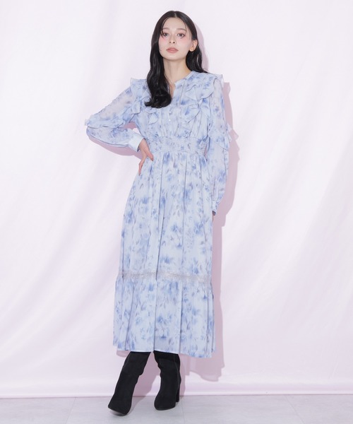 ワンピース レース切り替えフラワーワンピース | JILL by JILL STUART | 10