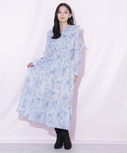 ワンピース レース切り替えフラワーワンピース | JILL by JILL STUART | 11