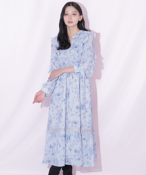 ワンピース レース切り替えフラワーワンピース | JILL by JILL STUART | 13