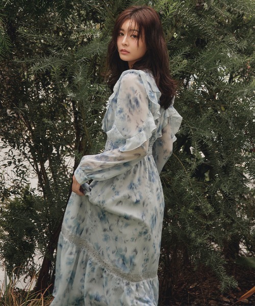 ワンピース レース切り替えフラワーワンピース | JILL by JILL STUART | 05