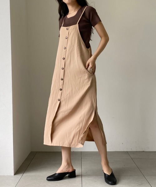 ワンピース 前ボタンキャミワンピース Zozotown Paypayモール店 通販 Paypayモール