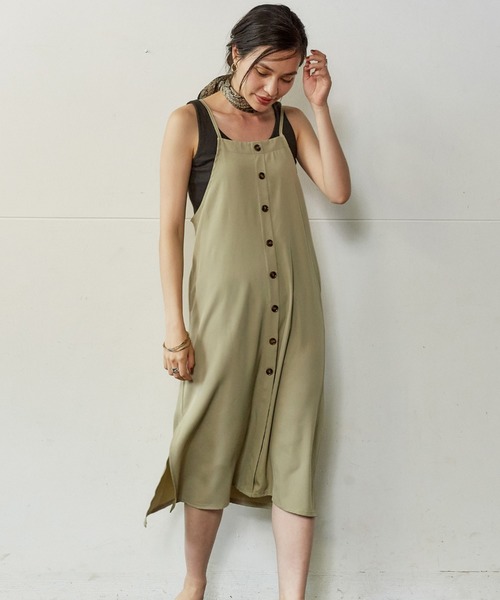 ワンピース 前ボタンキャミワンピース Zozotown Paypayモール店 通販 Paypayモール