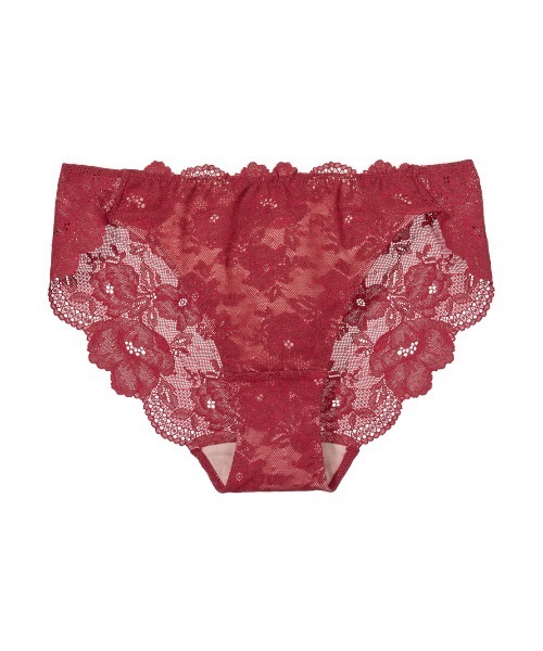 PEACH JOHN ピーチジョン　ＳＨＥＶＲＯＬＥＴシボレット M PEACH JOHN（ピーチジョン） ショーツ 「華やか総レースが柔らかく
