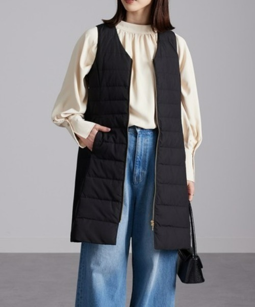 ロサーセンROSRESEN 2WAY中綿ダウンニットジャケット ダウンベスト L