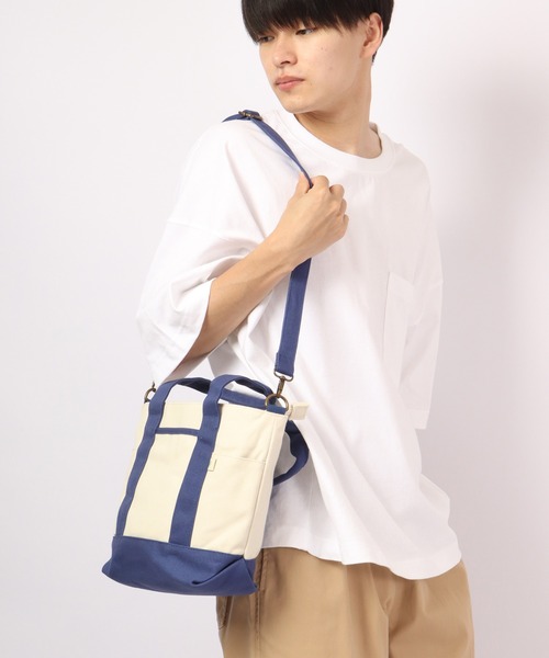 SALE◆Nukak【CUADRADO】カラフルロゴ 2-WAYスクエアトート◆YL FUNALIVE トートバッグ Craig カラーキャンバス2WAYトートバッグ