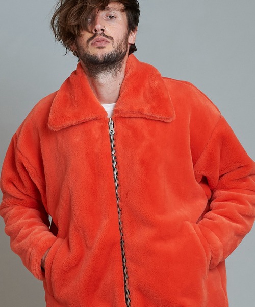 NO ID.（ノーアイディー） コート ジャケット 「NO ID.」Fake Fur Big