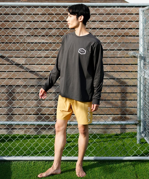 RVCA（ルーカ） ラッシュガード ユーティリティ/水陸両用 バック