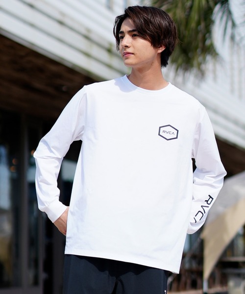RVCA（ルーカ） ラッシュガード ユーティリティ/水陸両用 バック