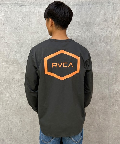 RVCA（ルーカ） ラッシュガード ユーティリティ/水陸両用 バック