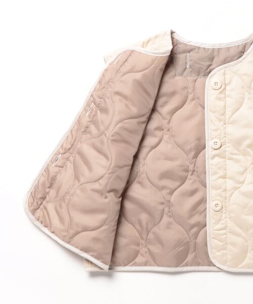 wee9s（ウィークス） ベスト ジレ quilting vest / キルティングベスト