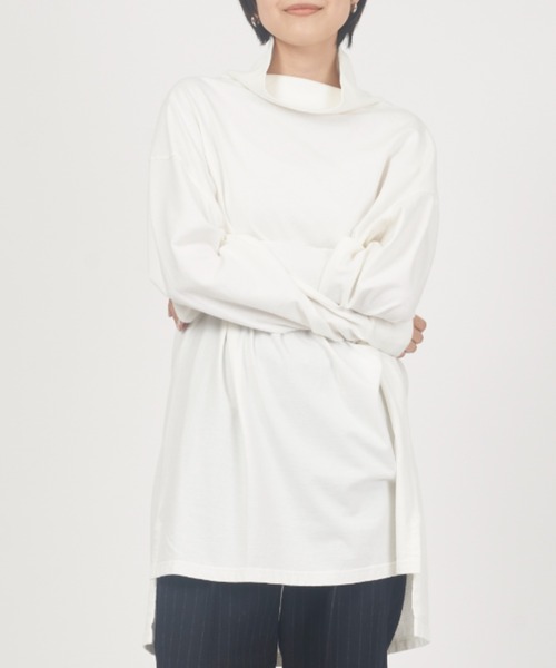 HIGHNECK OVER TEE ハイネック オーバー ティー レディース