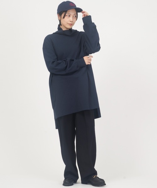 HIGHNECK OVER TEE ハイネック オーバー ティー レディース THE SHINZONE HIGHNECK OVER TEE ハイネック オーバー ティー