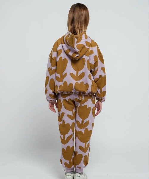 BOBO CHOSES（ボボショーズ） パーカー Retro Flowers all over zipped