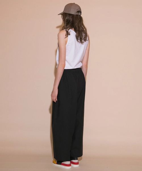 パンツ my beautiful landlet my beautiful landlet パンツ 「my landlet」COTTON SILK WIDE