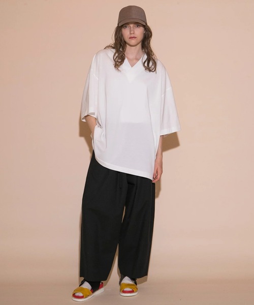 注目 my beautiful WIDE SILK landlet」COTTON 「my パンツ landlet ジャケット・アウター