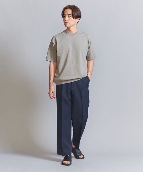 ニット デオドラント ニットTシャツ -抗菌・防臭 ウォッシャブル 