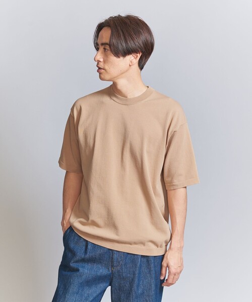 ニット デオドラント ニットTシャツ -抗菌・防臭 ウォッシャブル 