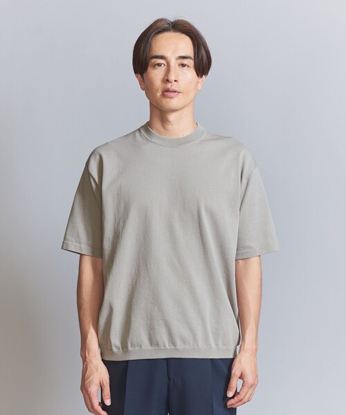 ニット デオドラント ニットTシャツ -抗菌・防臭 ウォッシャブル 