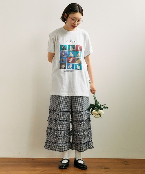 激安価格の fig London パンツ _DECO gingham pants レディース : ZOZOTOWN パンツ