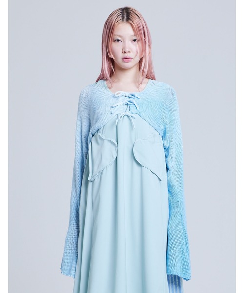 カーディガン 「8」「it」「Little Sunny Bite 」gradation cardigan レディース
