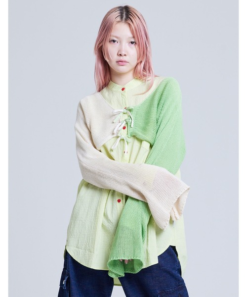 カーディガン 「8」「it」「Little Sunny Bite 」gradation cardigan レディース Little sunny bite カーディガン 「8」「it」「Little Sunny