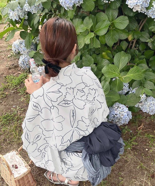 apres jour アソート花柄浴衣セット【ZOZOTOWN限定アイテム】 セール】アソート花柄浴衣セット【ZOZOTOWN限定アイテム】（浴衣