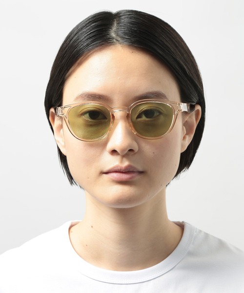 Jugaad14 サングラス 「Jugaad14」COVE CLEAR light beige