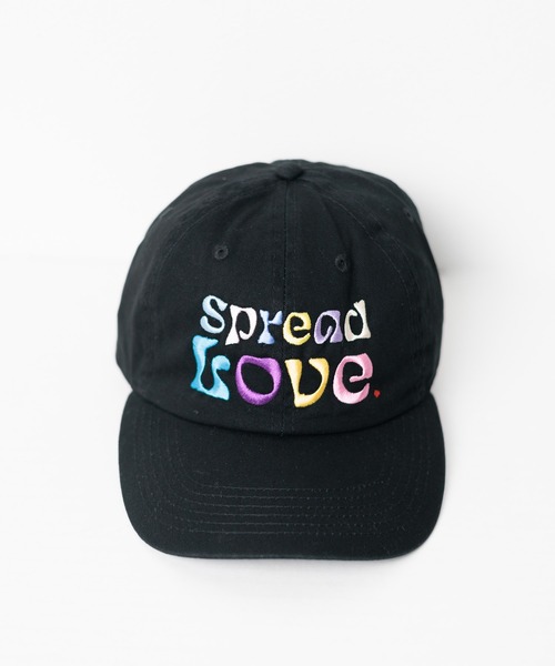 キャップ 帽子 「Spread Love」刺繍デザインCAP レディース メンズ