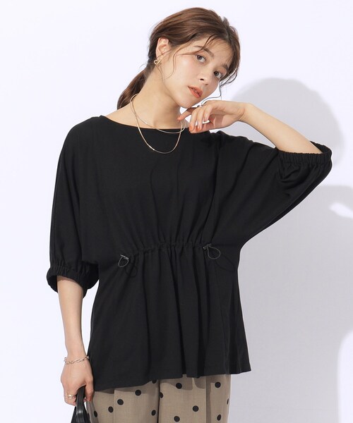 tシャツ 「追加」手洗い可 / 裾ドロストロンTEE レディース 裾ドロストデザインTシャツ』