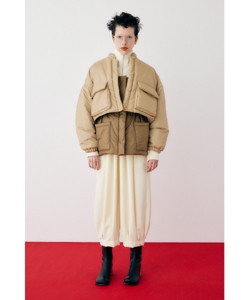 ジャケット・アウター HeRIN.CYE 2way batting blouson HeRIN.CYE ブルゾン アウター 2way batting blouson 2ウェイ